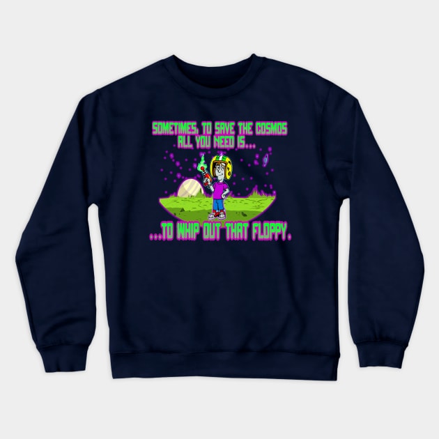 Hail to the Floppy Crewneck Sweatshirt by jackbrimstone